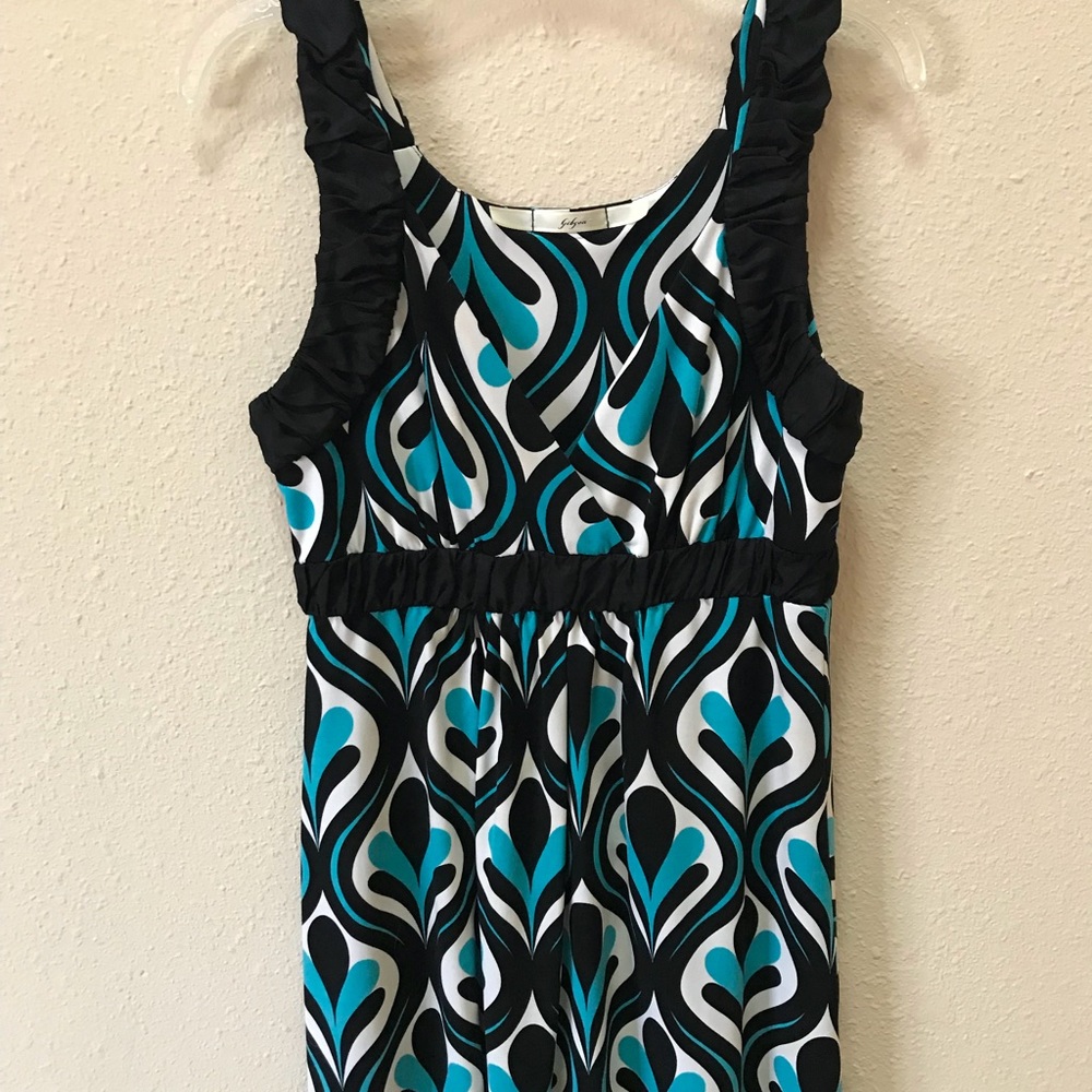 Gibson Tank Turquoise Black Small